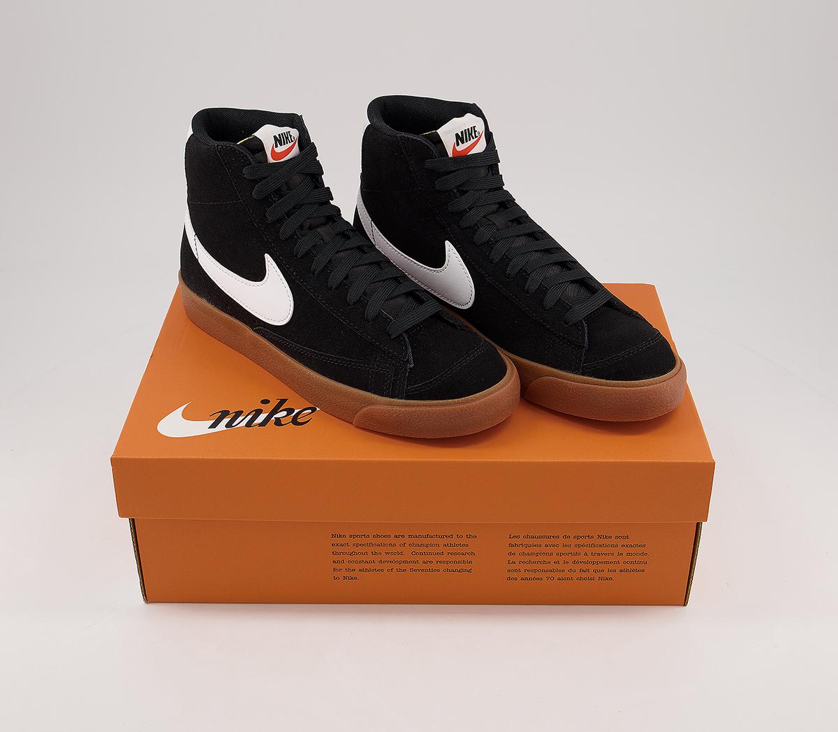 nike mid blazer trainers