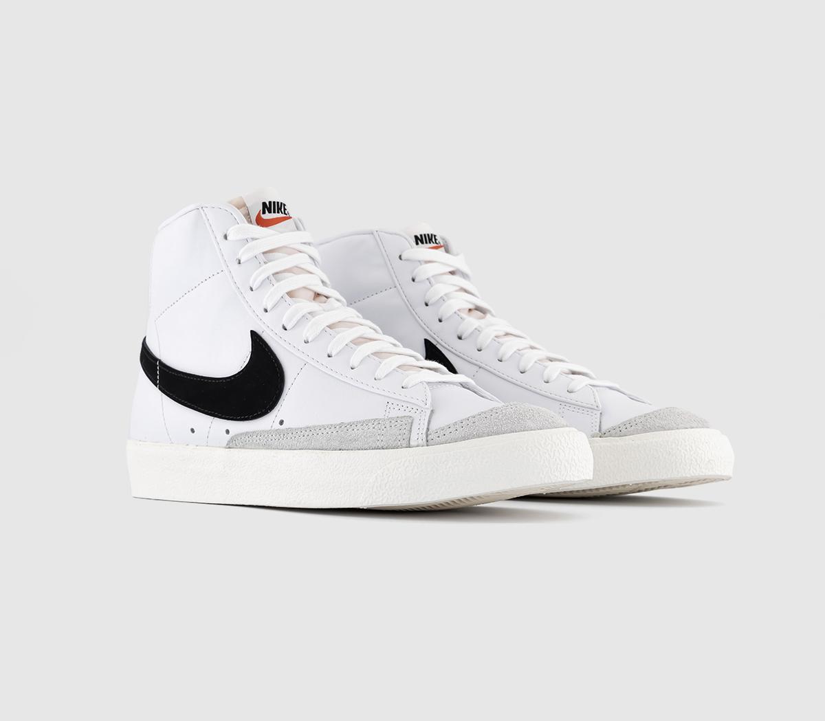 nike blazer mid 77 black and white