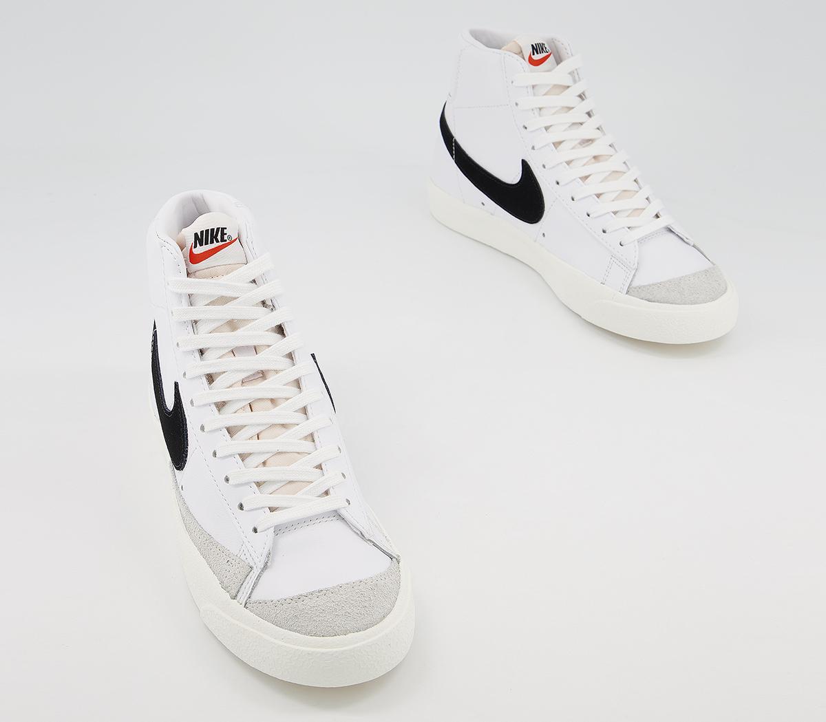 black and white blazer trainers