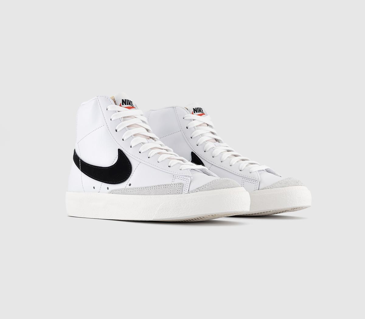 nike blazer mid 77 black and white