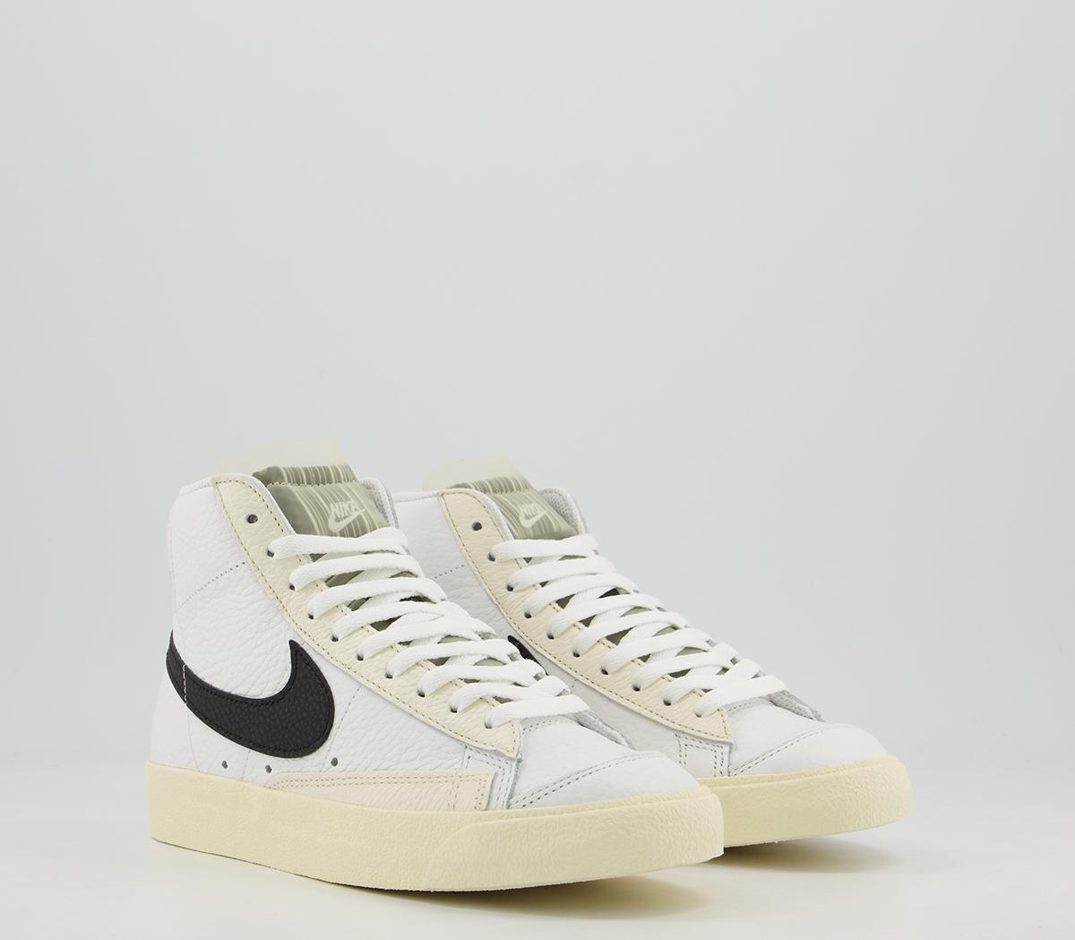 blazer mid 77 trainers white sunset pulse