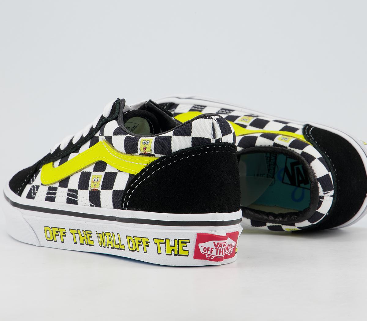 spongebob vans off the wall