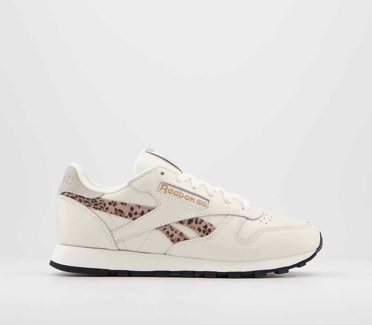 rose gold reebok trainers