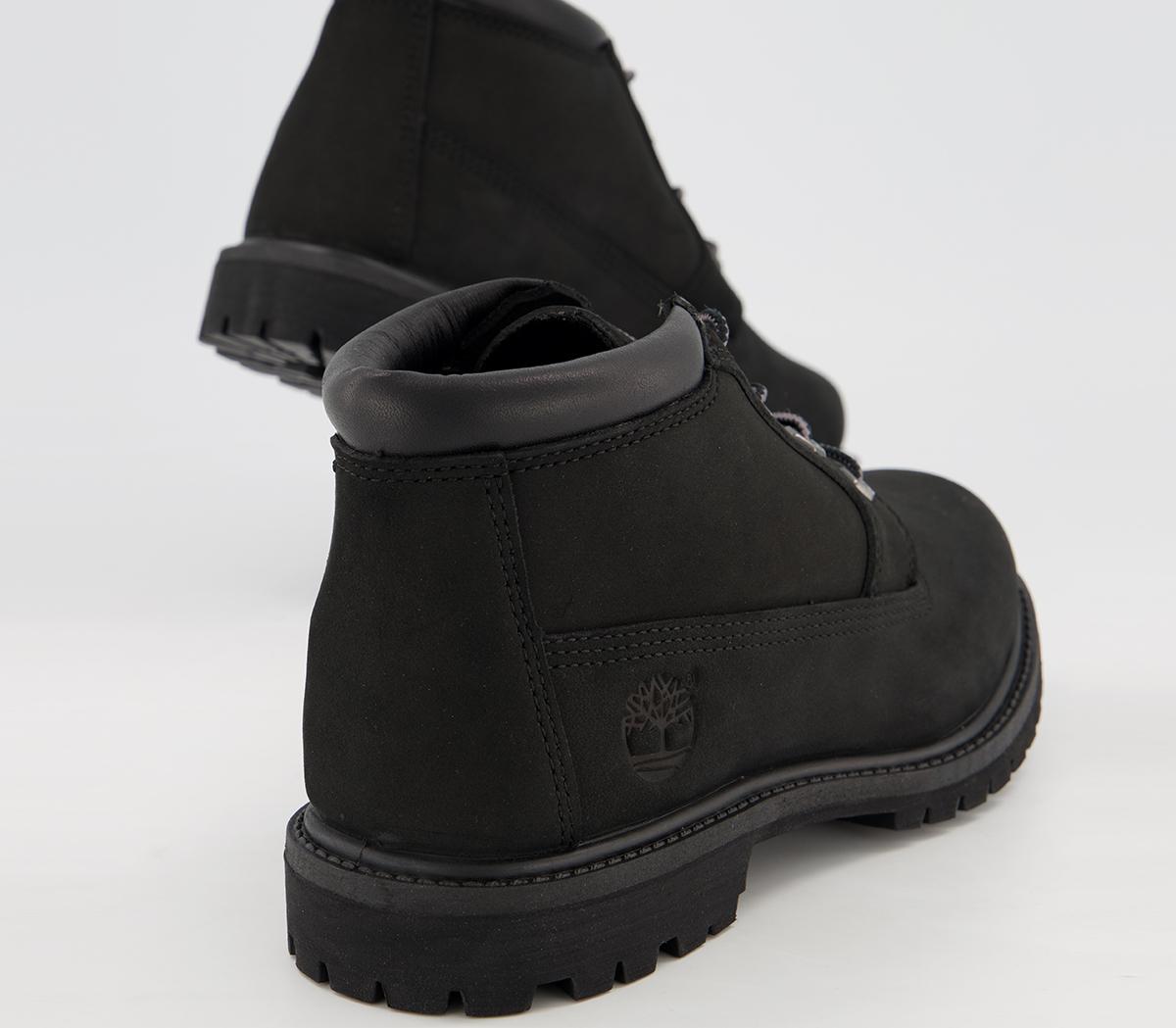 womens timberland black nellie chukka double boots