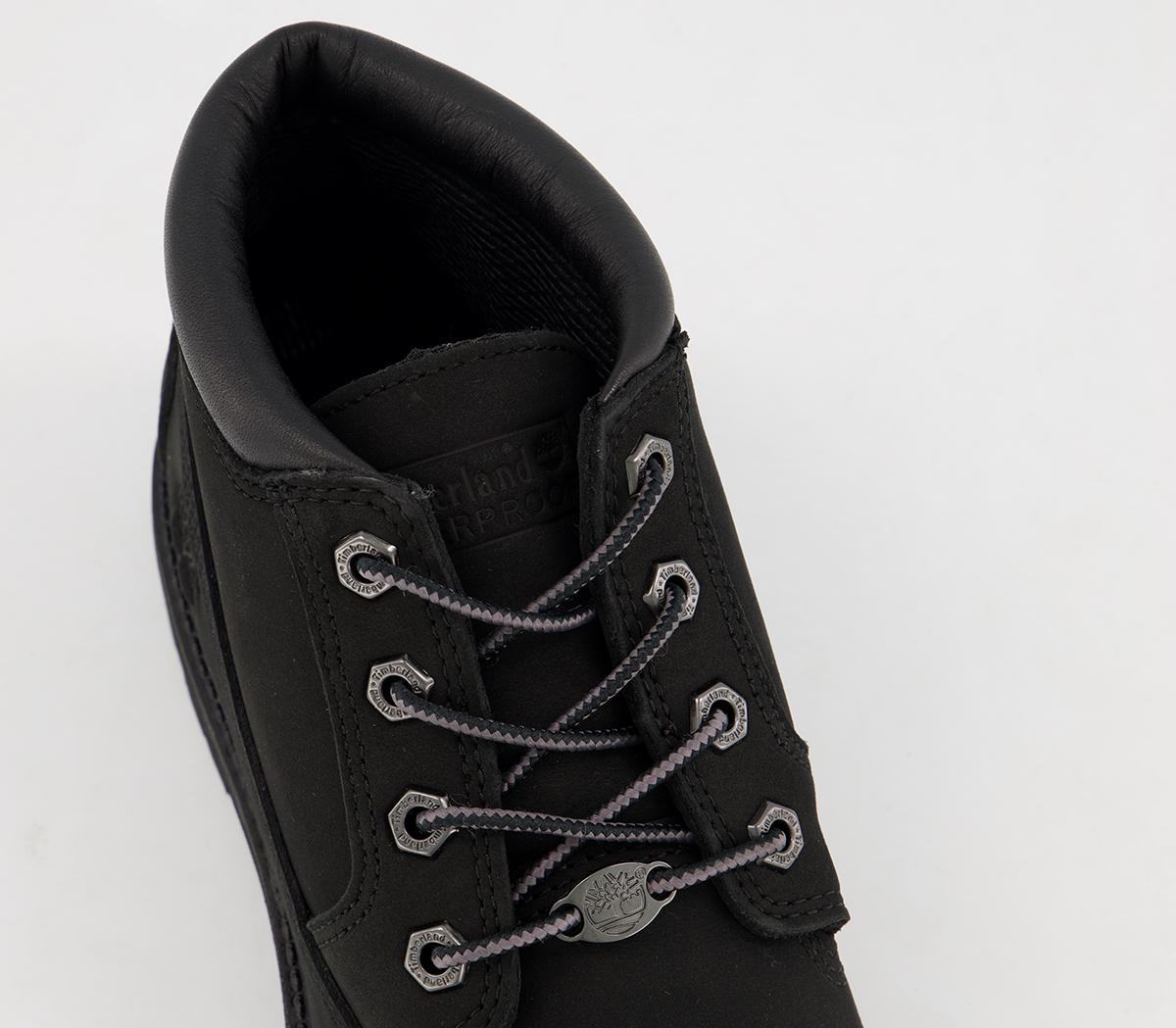 womens timberland black nellie chukka double boots