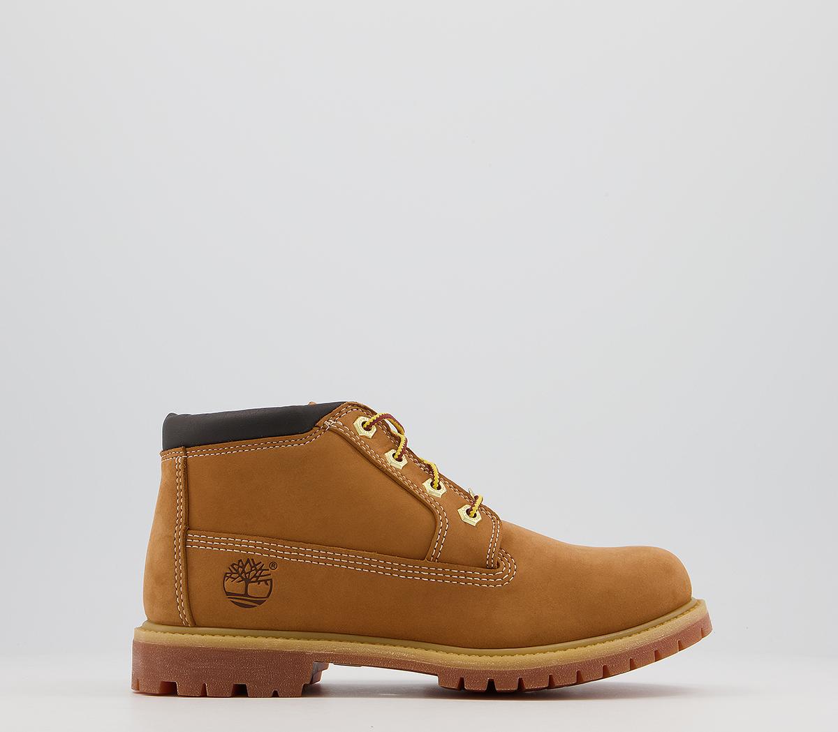 Timberland Nellie Chukka Double Waterproof Boots Wheat Nubuck - Ankle Boots
