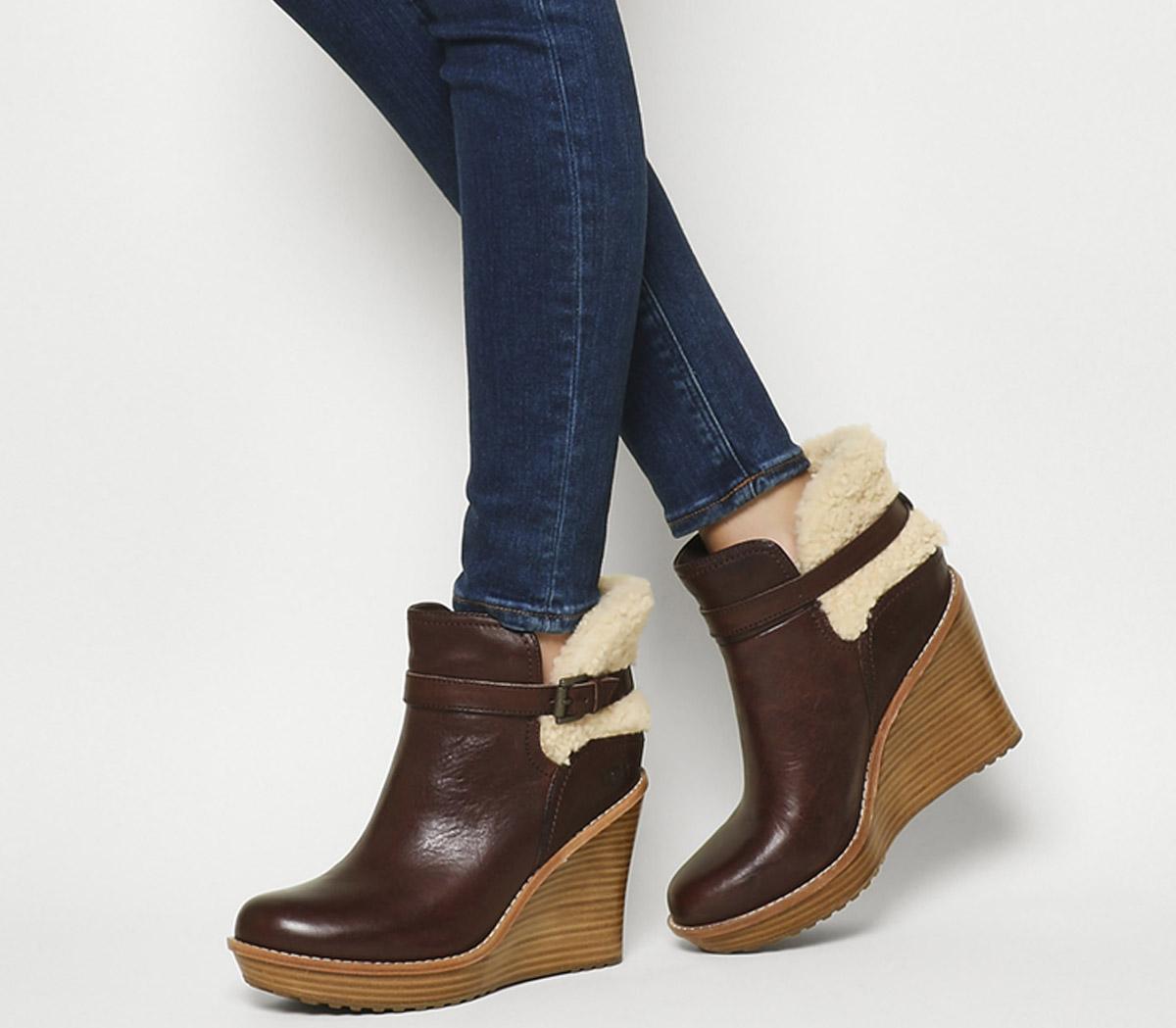 ugg wedge ankle boots