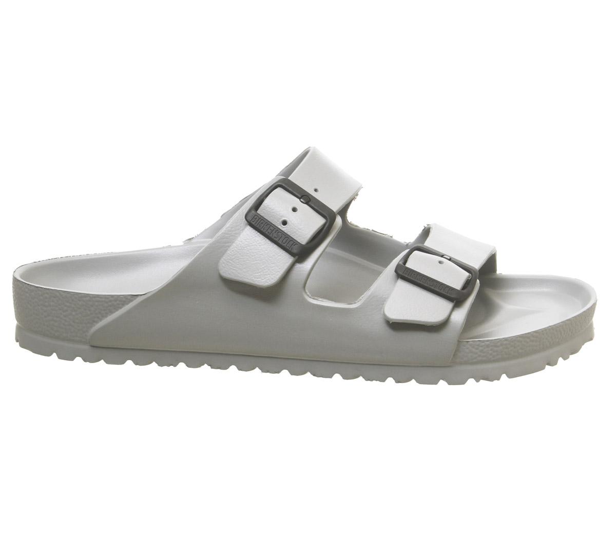 Birkenstock Arizona Two Strap Sandals Grey Eva - Sandals