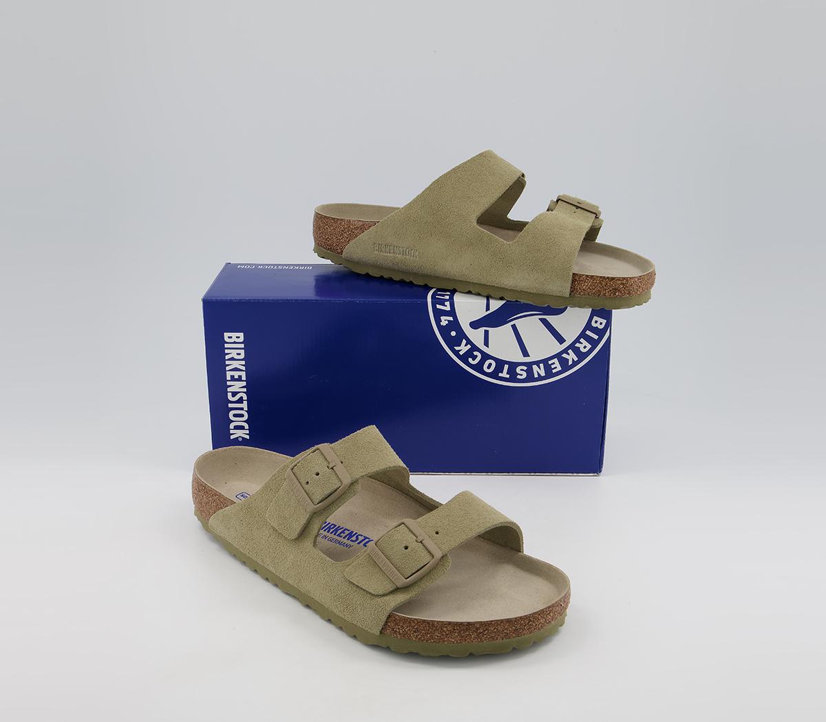 arizona two strap sandals f faded khaki