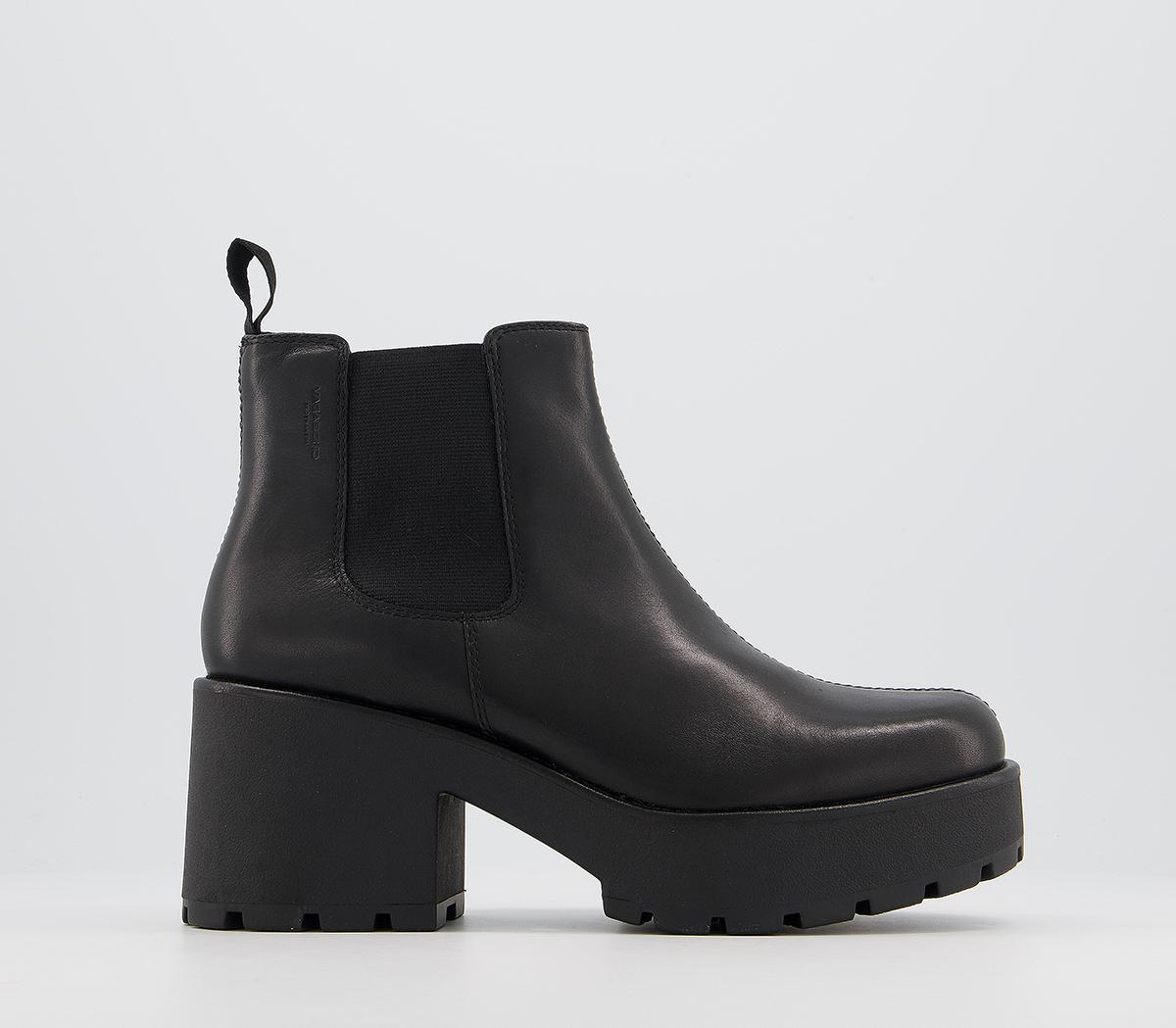 vagabond dioon elastic chelsea boots
