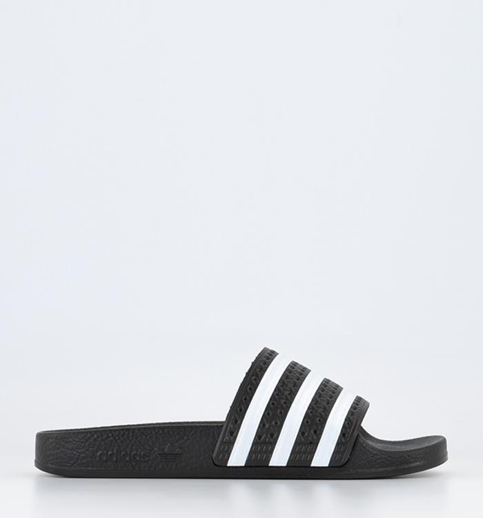 white leather sliders womens