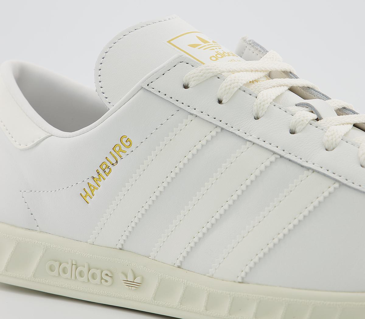 adidas Hamburg Trainers White White White - His trainers