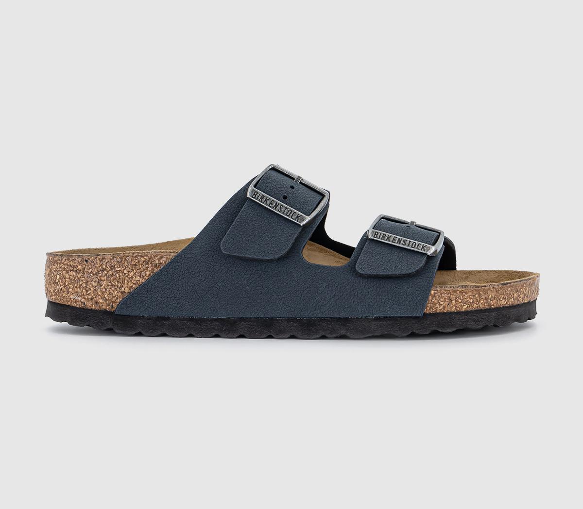 birkenstock arizona two strap basalt nubuck