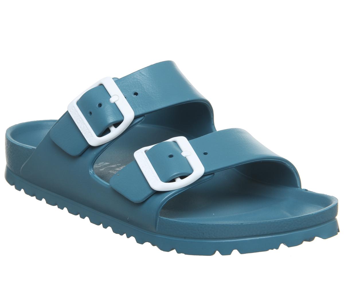 Birkenstock Arizona Two Strap Sandals Turquoise Eva - Sandals