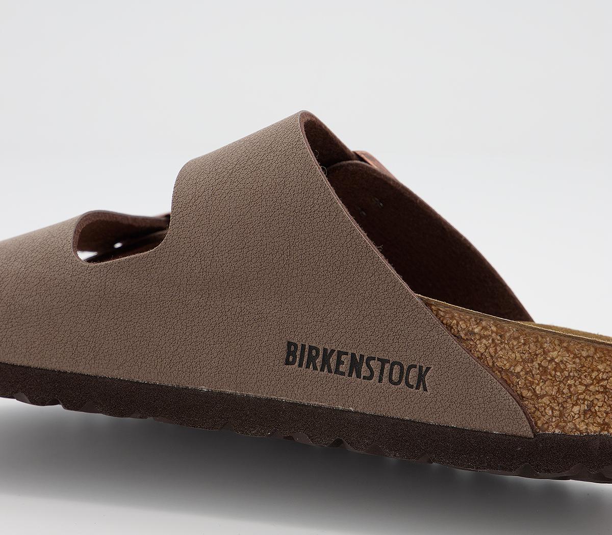 birkenstock arizona two strap basalt nubuck