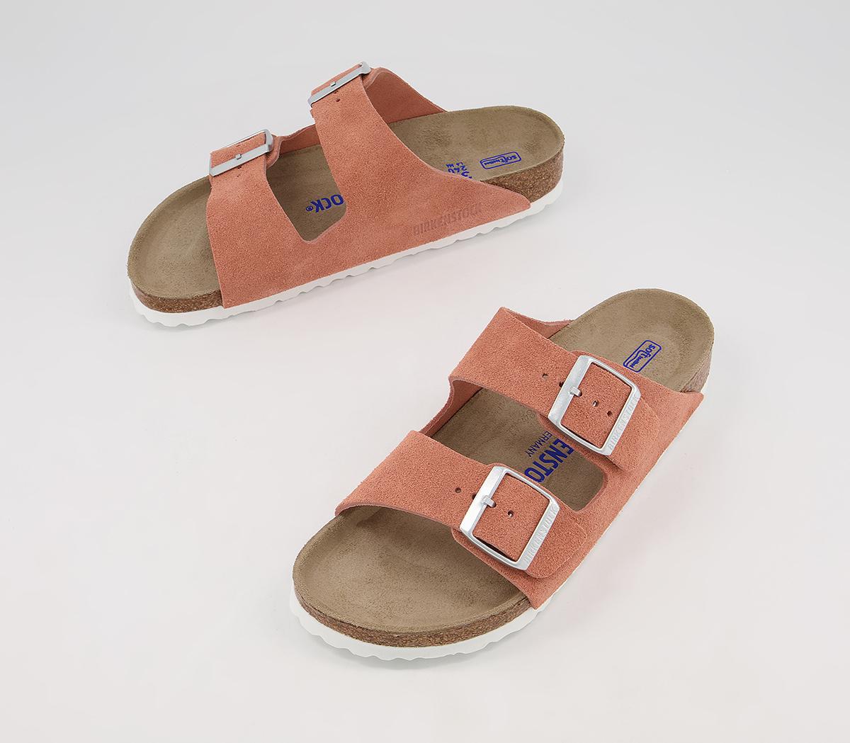 BIRKENSTOCK Arizona Two Strap Sandals Coral Peach - Women’s Sandals
