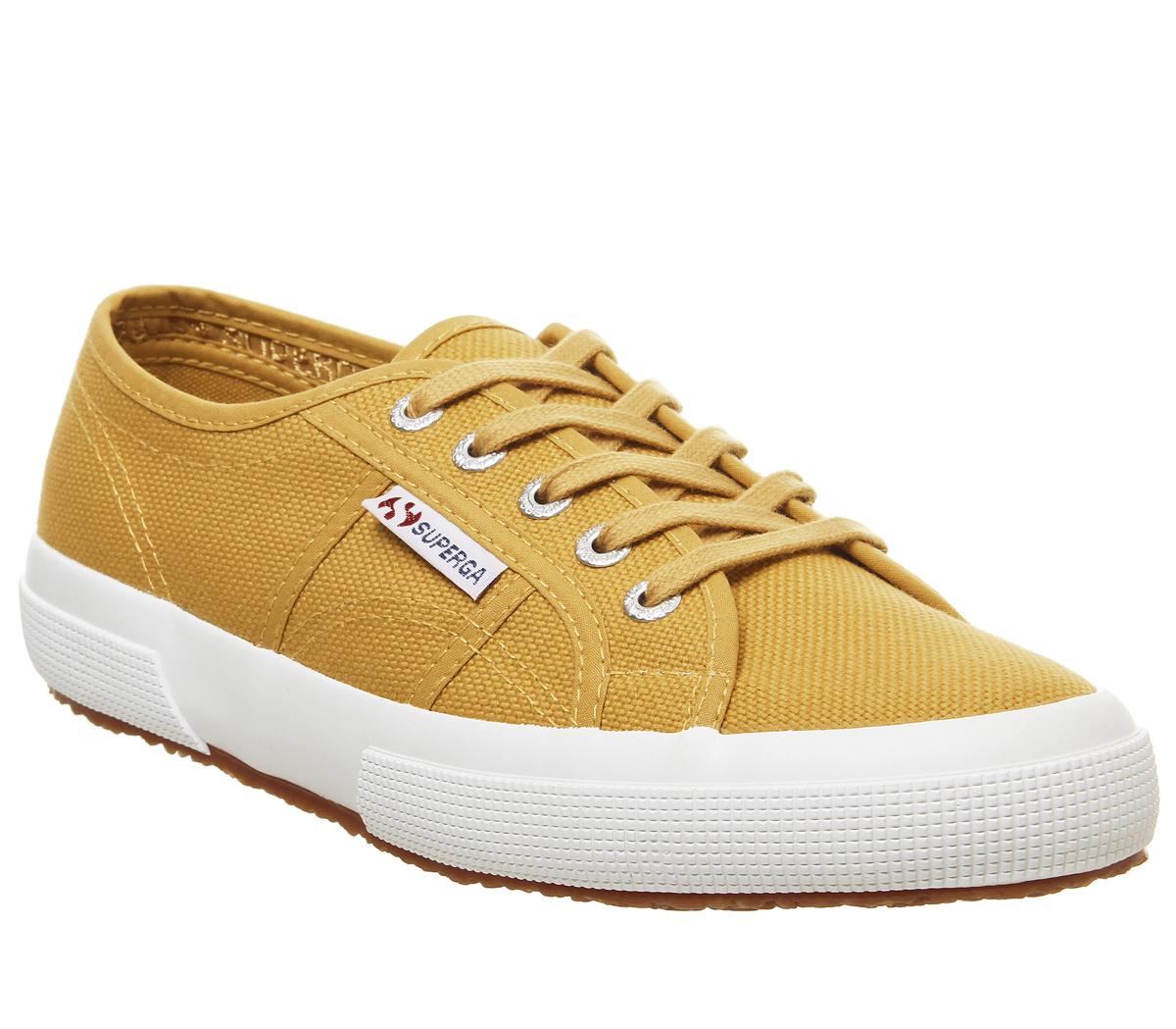 superga yellow shoes