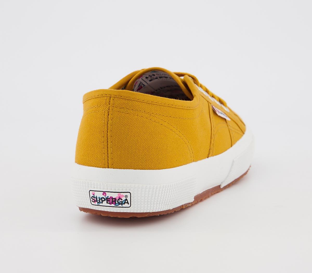Superga 2750 Trainers Yellow Floral Exclusive - Hers trainers