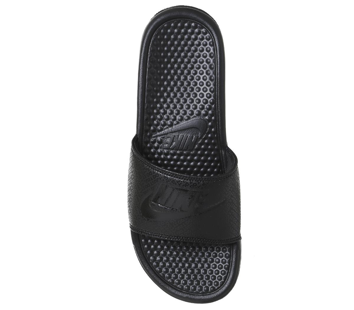 Nike Benassi Slides Black - Sandals
