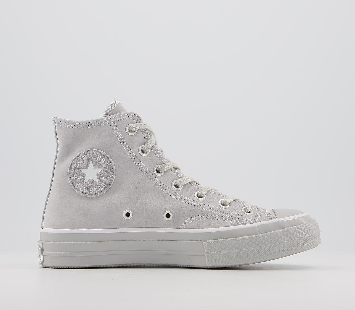 white and grey converse