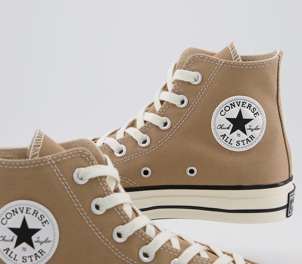 womens khaki converse high tops