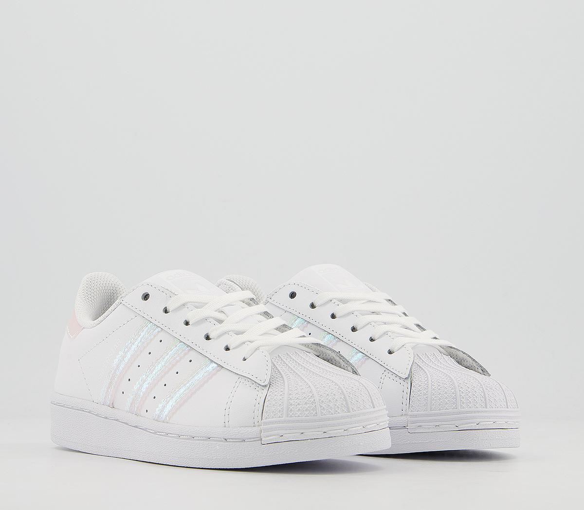 adidas Superstar Kids Trainers White Iridescent - Unisex