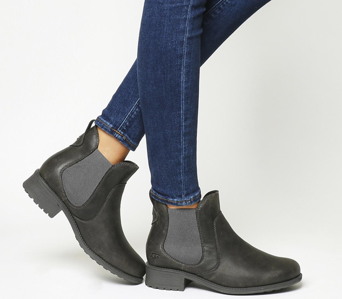 ugg leather chelsea boots