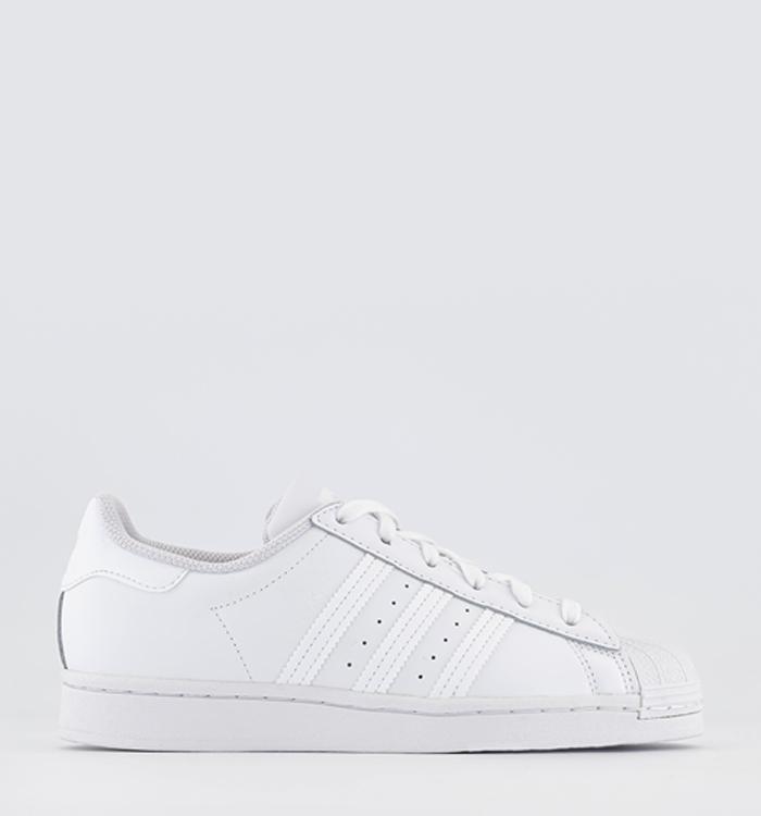 adidas superstar white and black