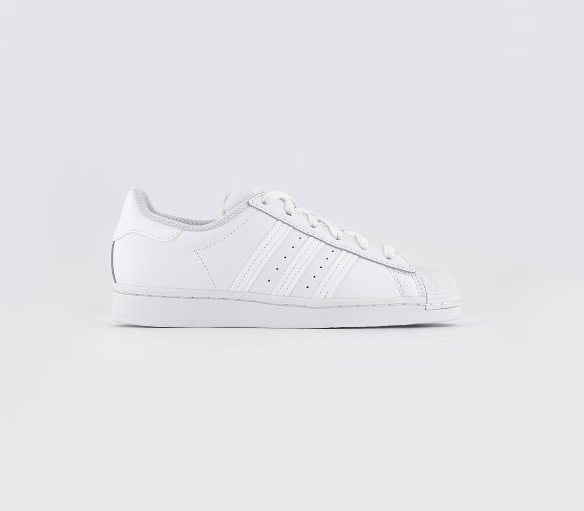 adidas superstar gs trainers white