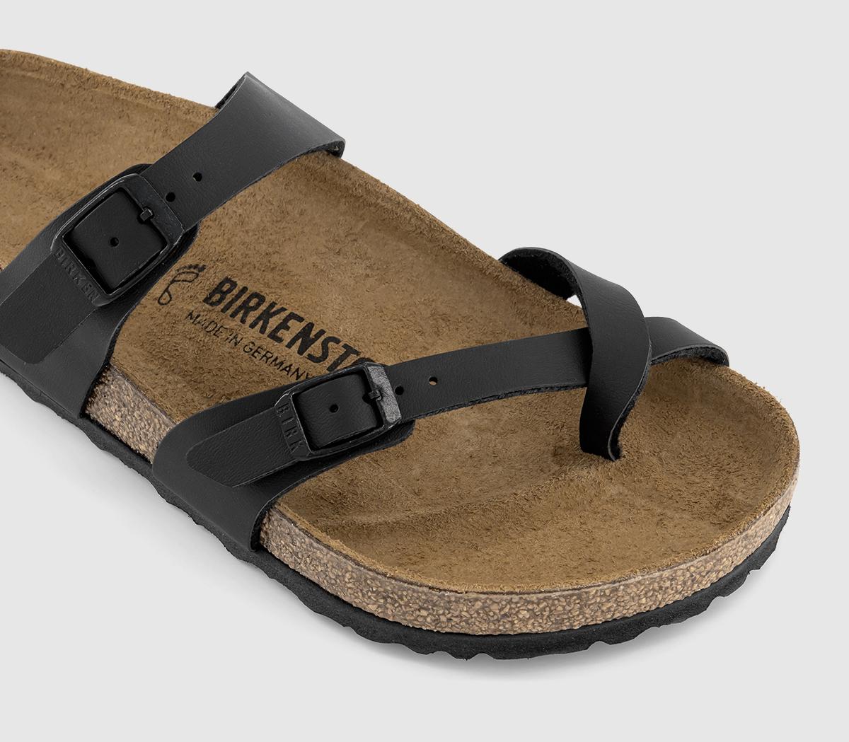 BIRKENSTOCK Mayari Cross Strap Sandals Black - Women’s Sandals