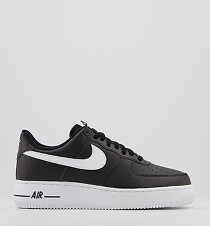 Nike Air Force 1 White Black Air Force 1s Office
