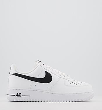 nike air force black tick junior