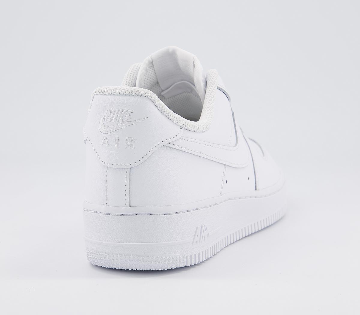 Nike Air Force 1 Trainers White - His trainers