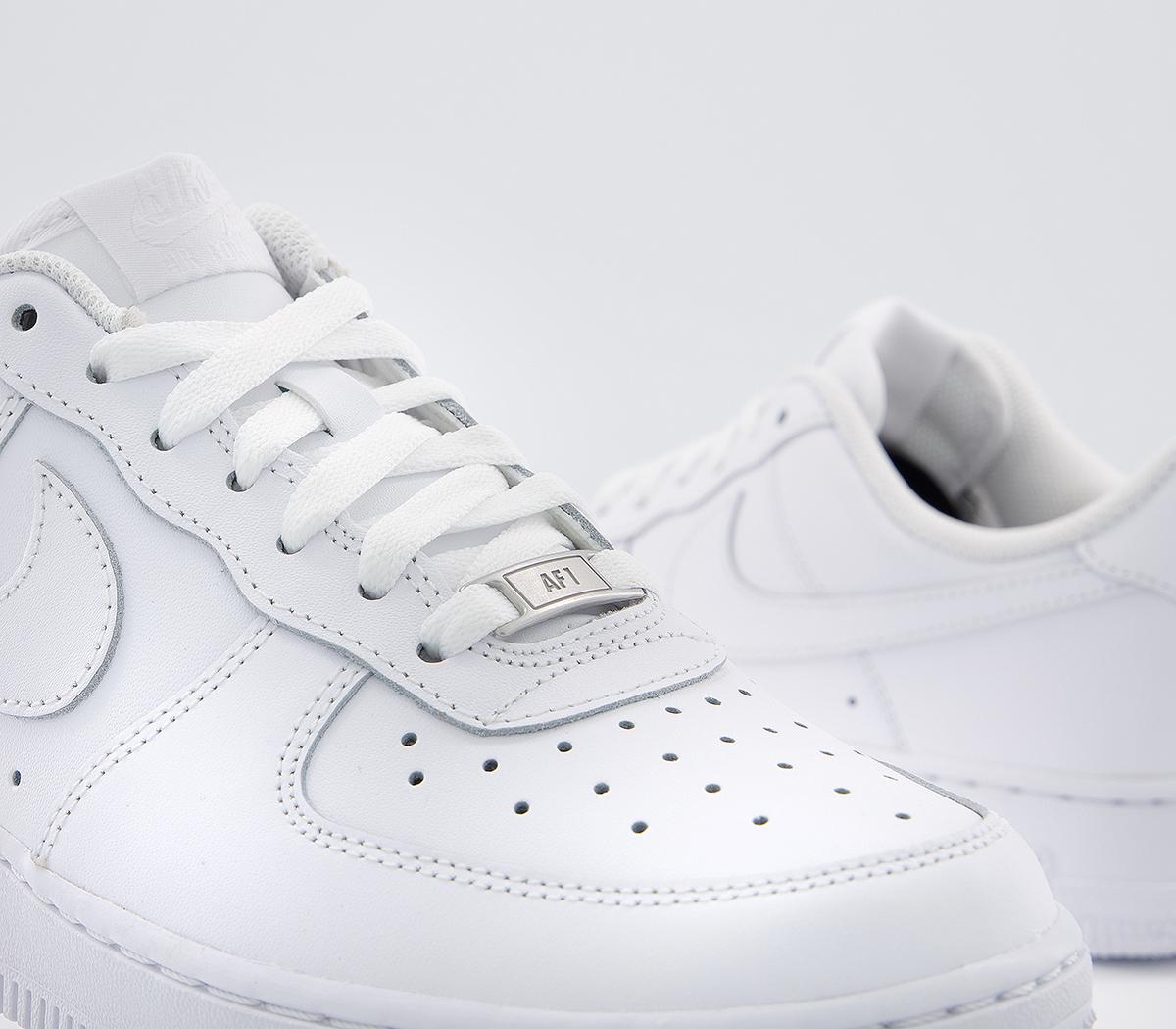 nike air force 1 trainers white