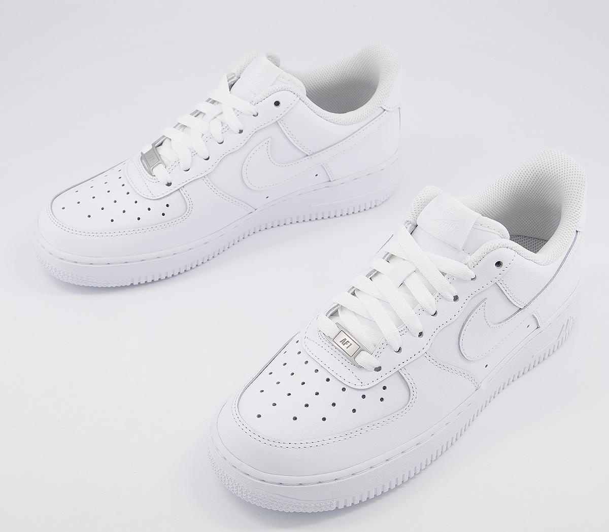 Nike Air Force 1 Trainers White - His trainers