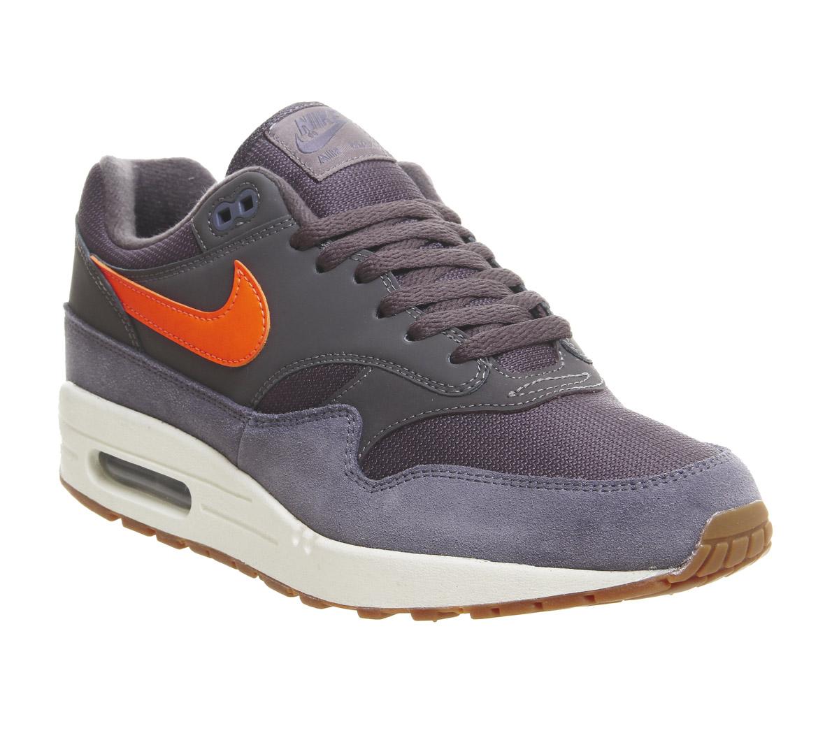 air max 1 grey orange