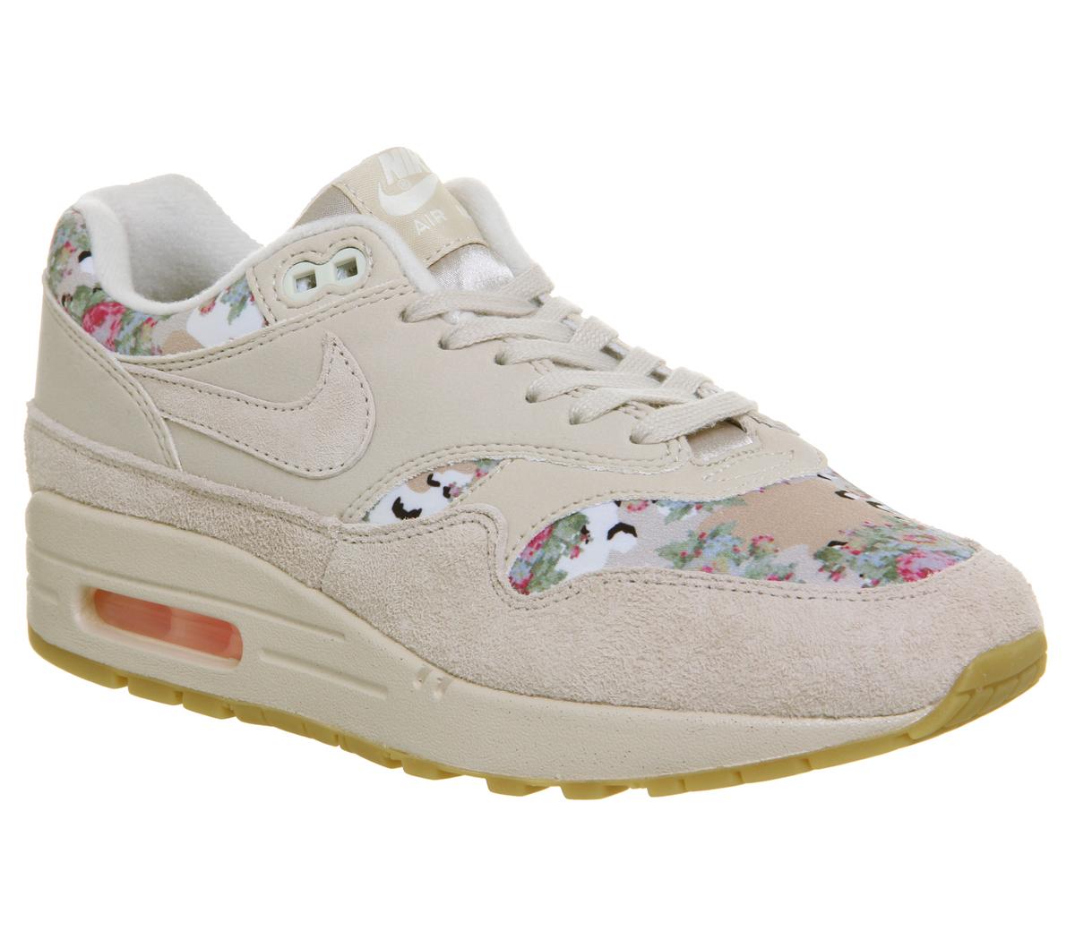Nike Air Max 1 Trainers Camo Floral F 