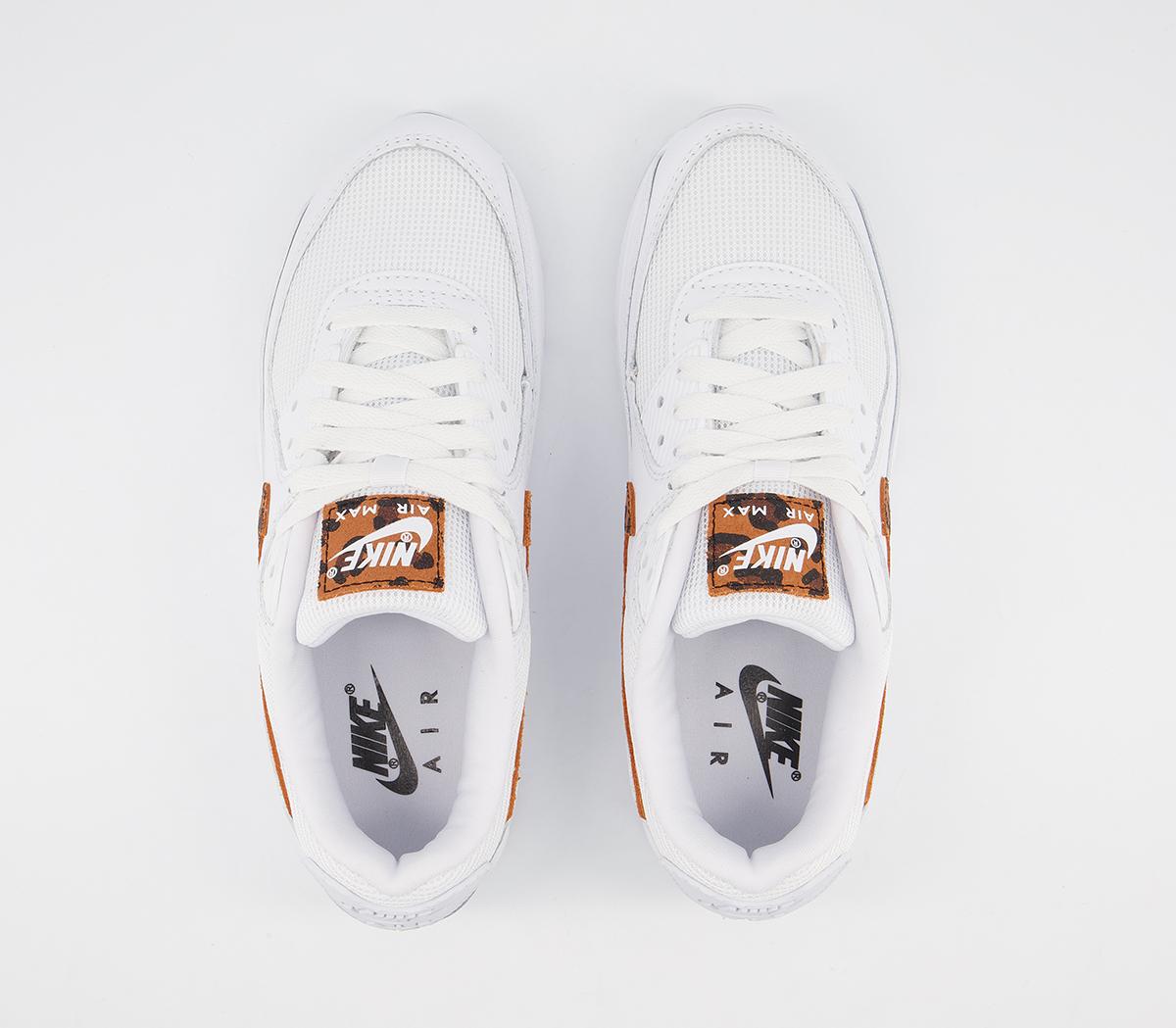 nike air max 90 leopard white