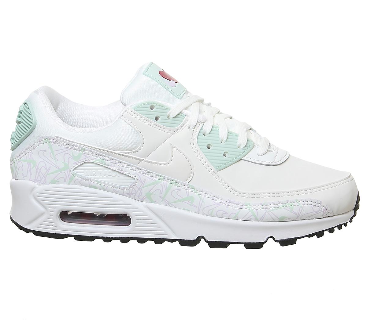 air max 90 summit white pistachio frost iced lilac