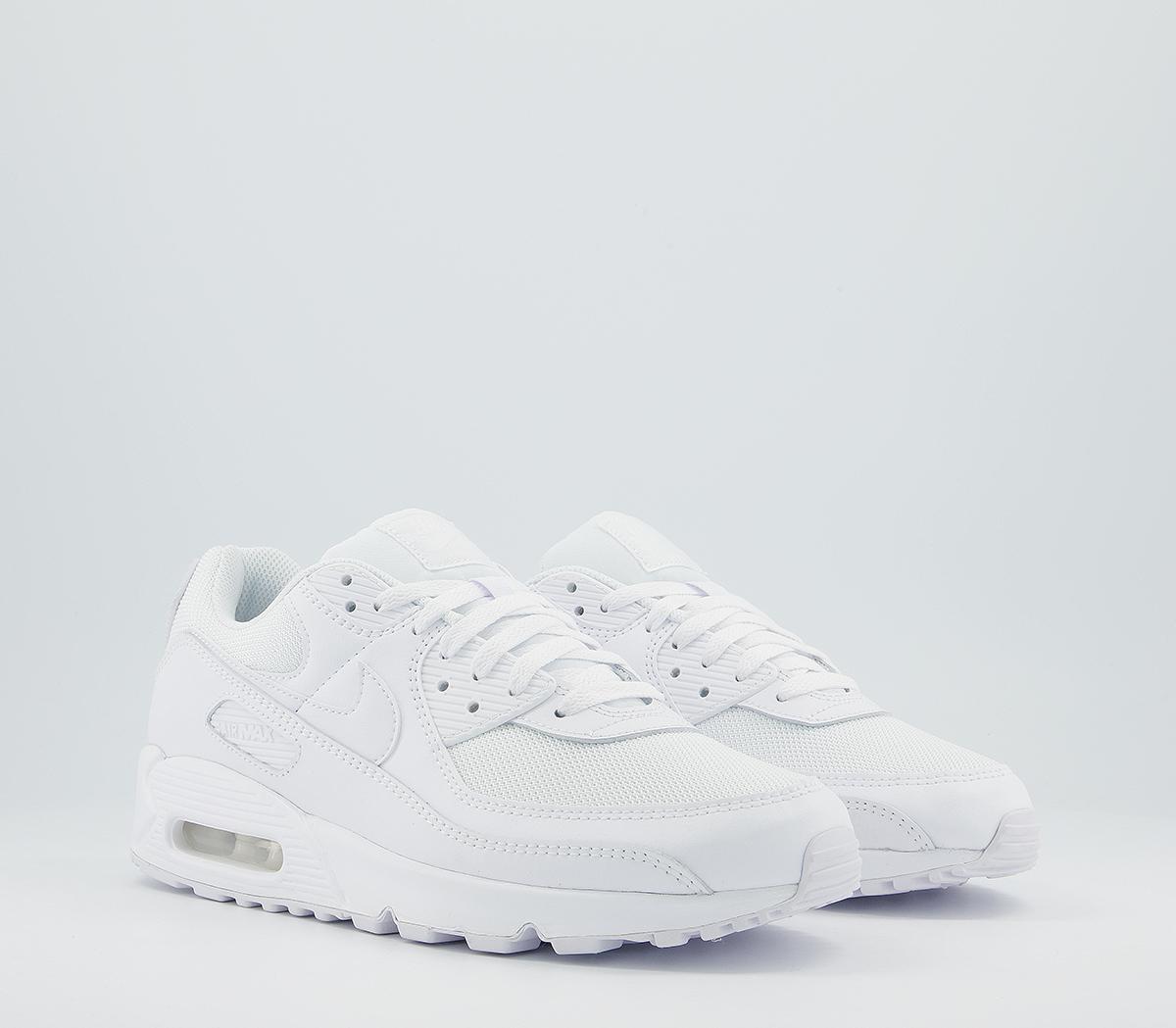 air max 90 trainers pearl grey summit white