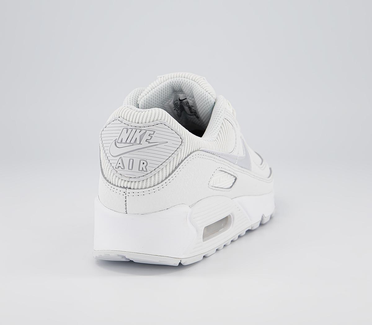 air max 90 trainers pearl grey summit white
