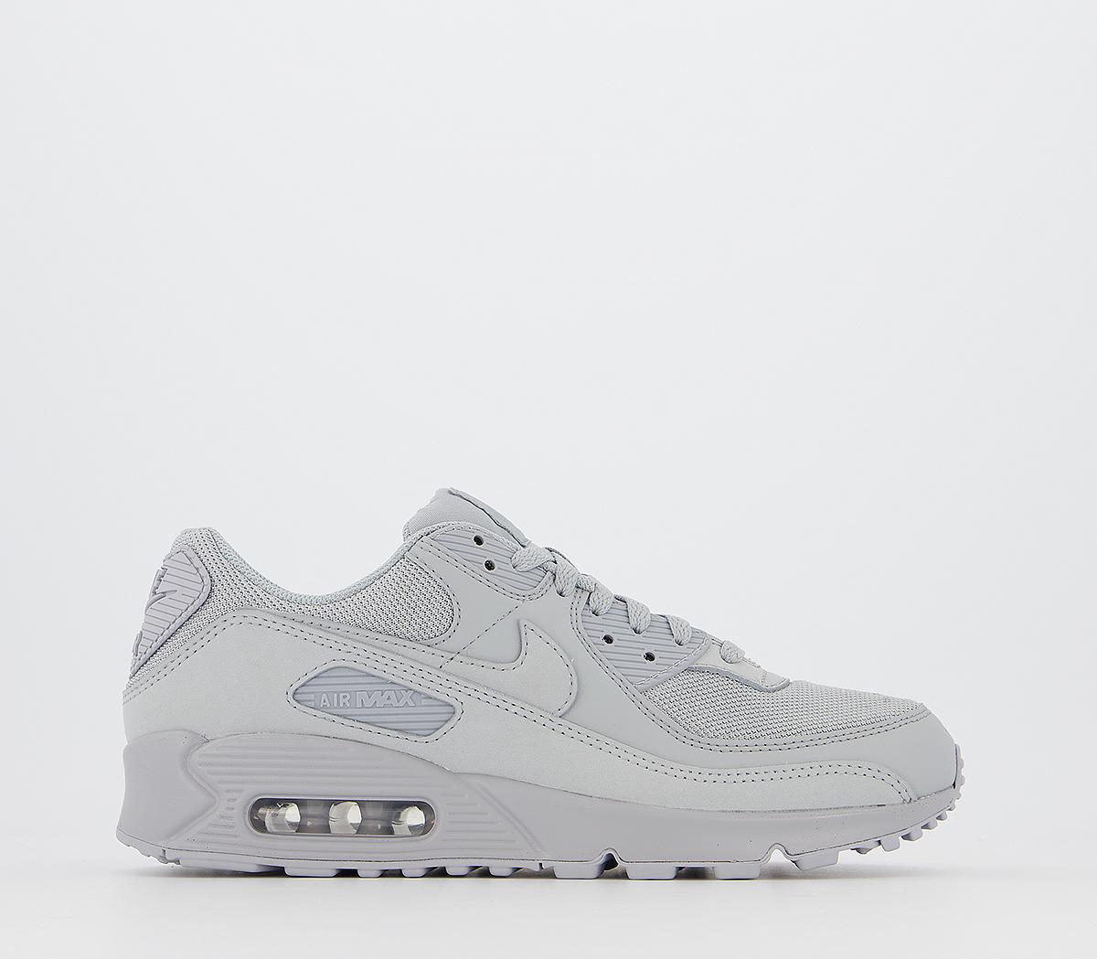 Nike Air Max 90 Trainers Wolf Grey Wolf 