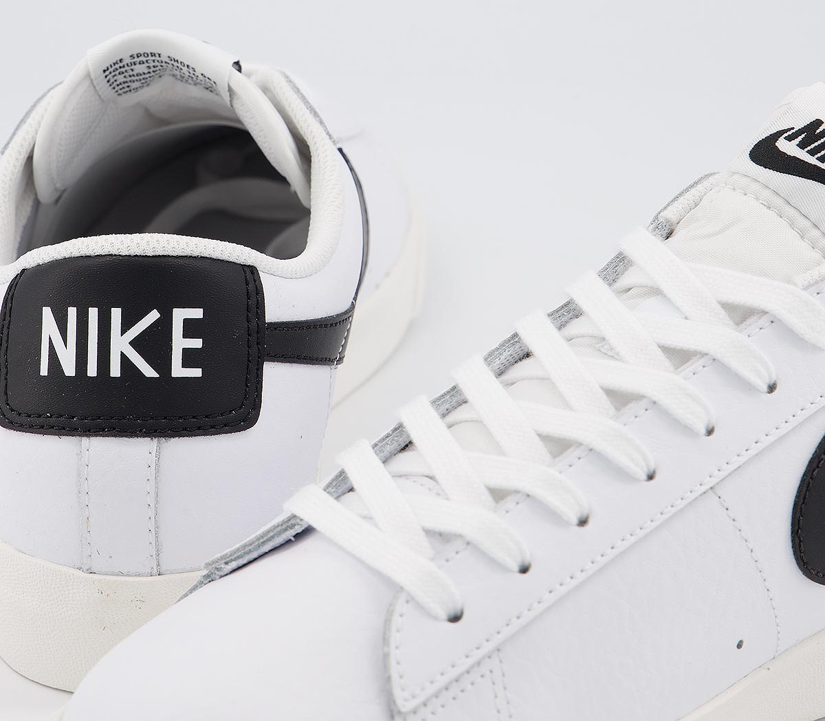 black and white blazer trainers