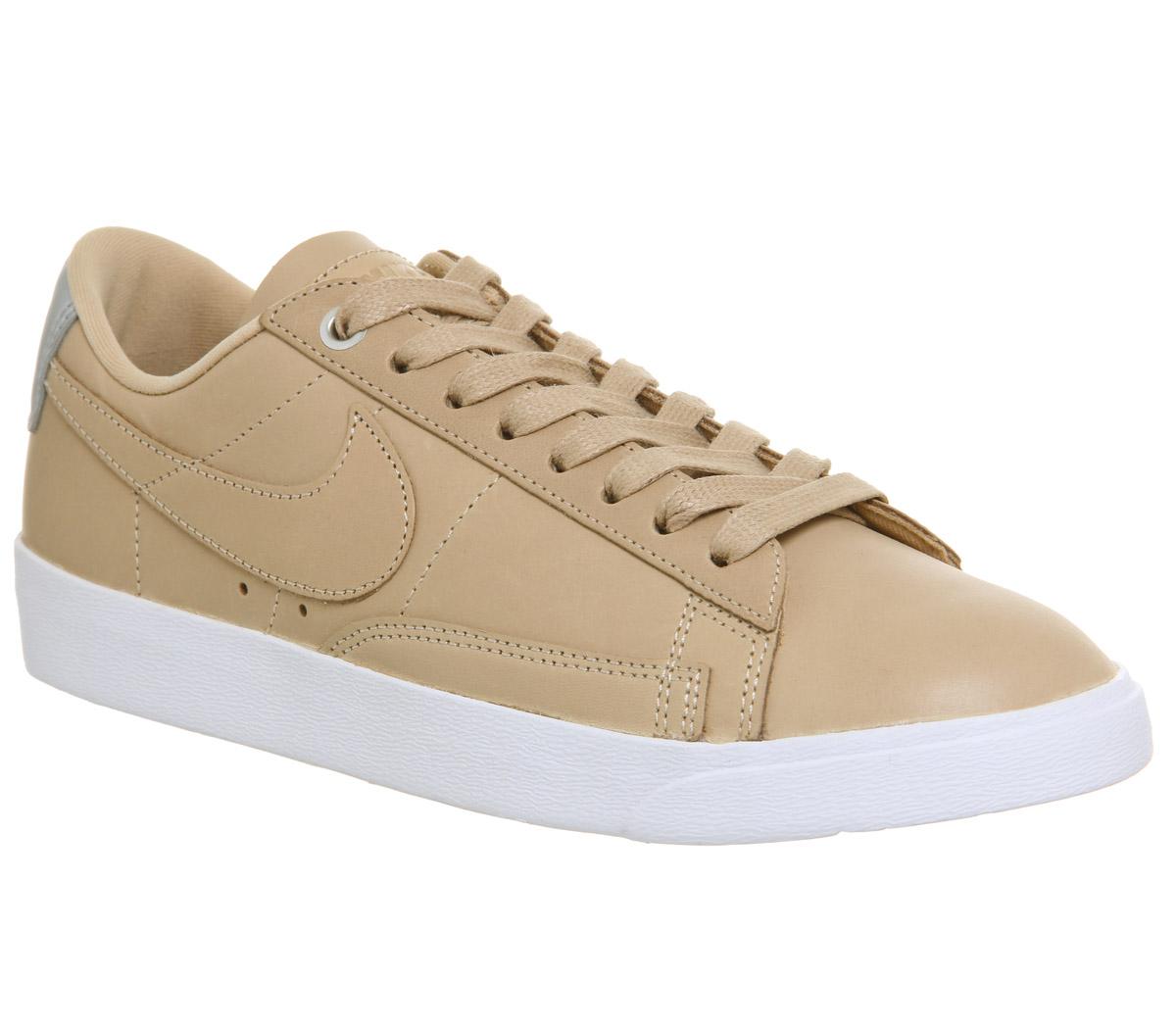 nike blazer low tan