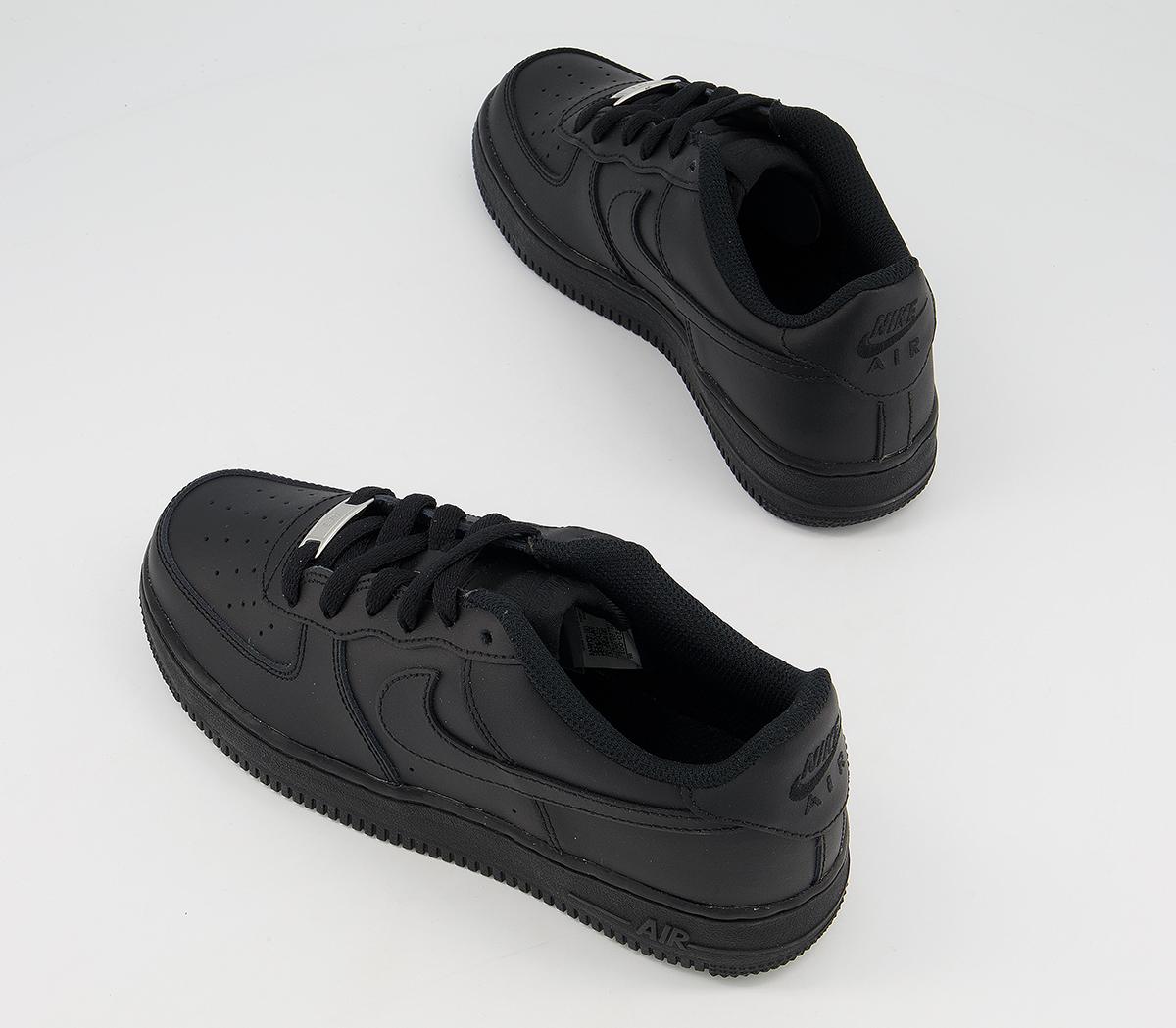 black nike air force 1 boys