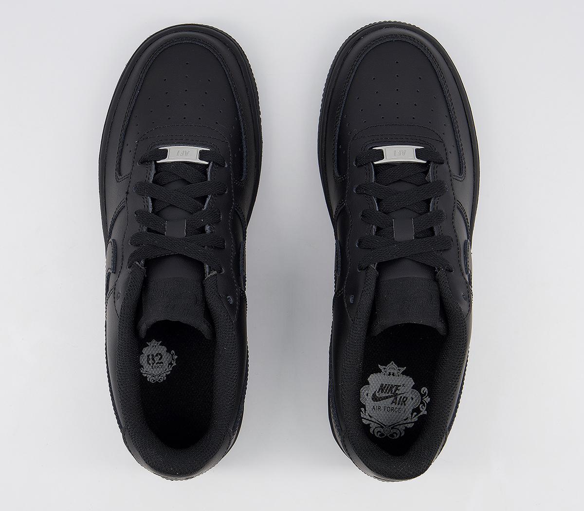 Nike Air Force 1 Trainers Blkblk - Kids Trainers
