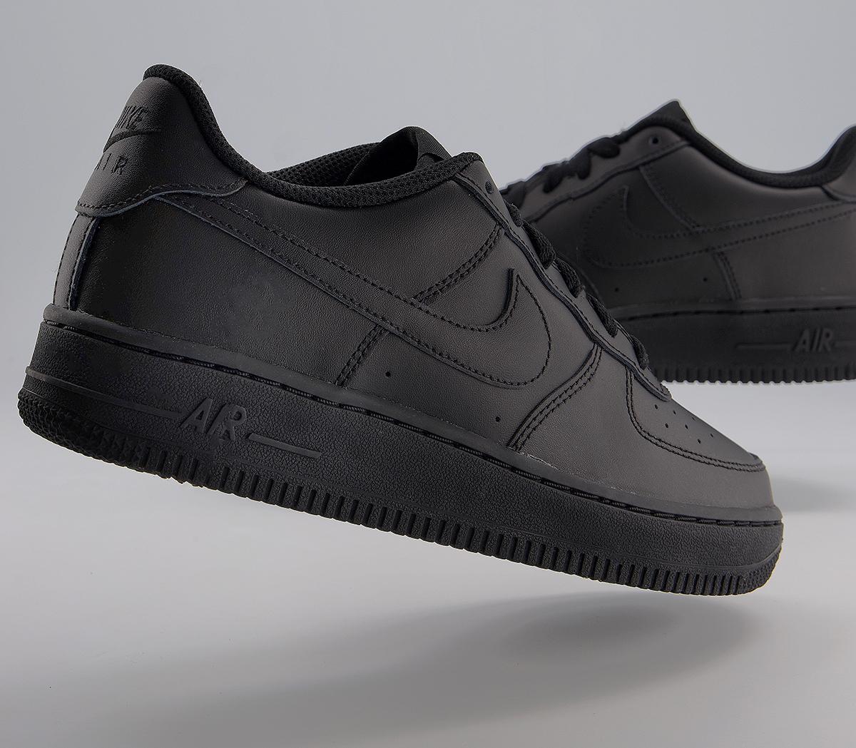 Nike Air Force 1 Trainers Blkblk - Kids Trainers