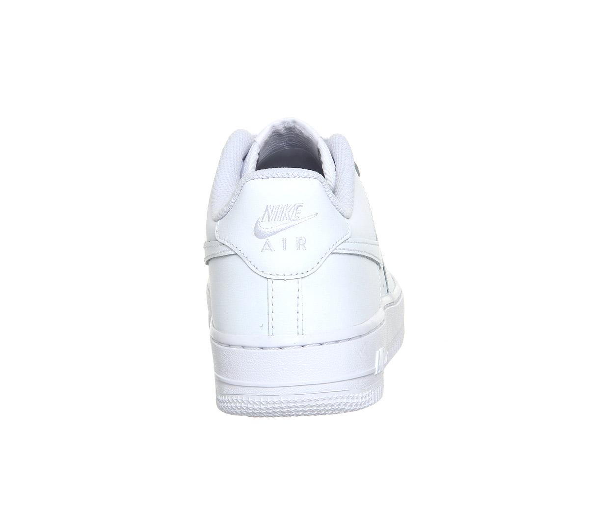Nike Air Force 1 Trainers White - Kids Trainers
