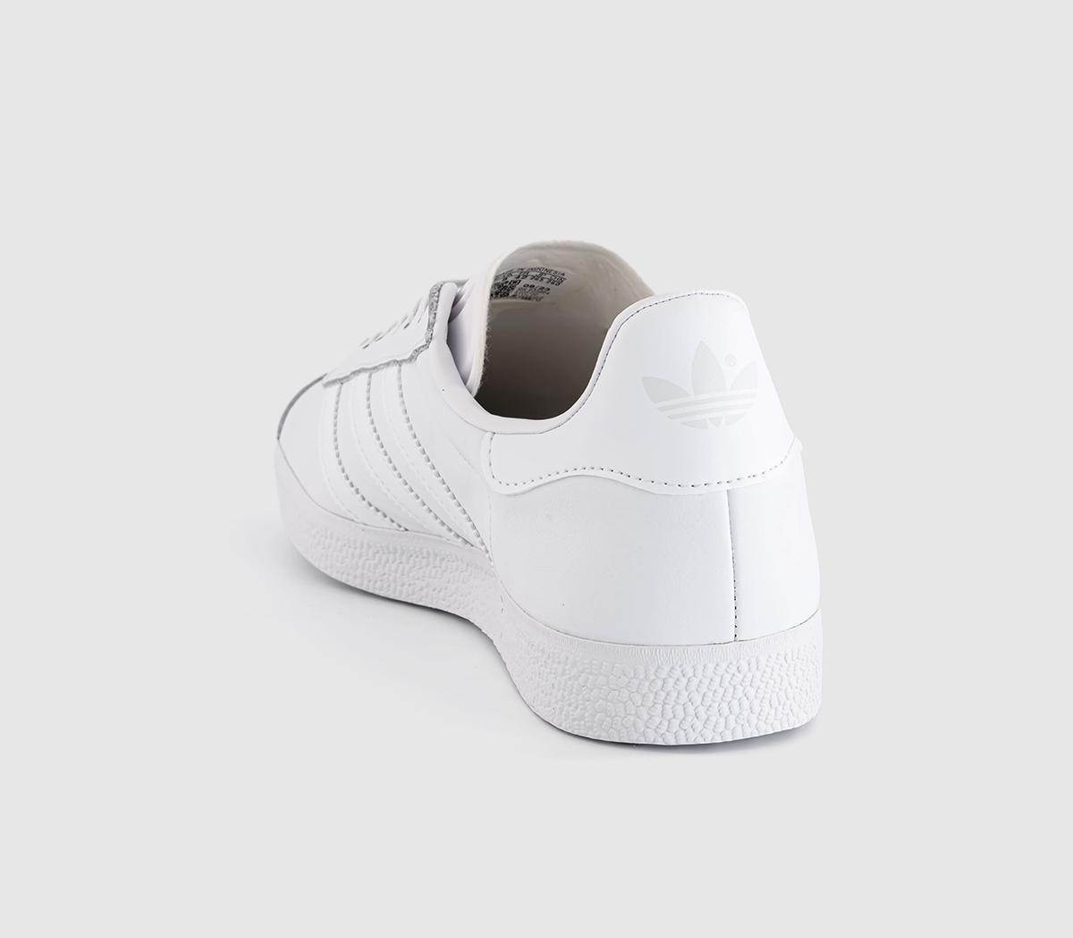 gazelle white trainers