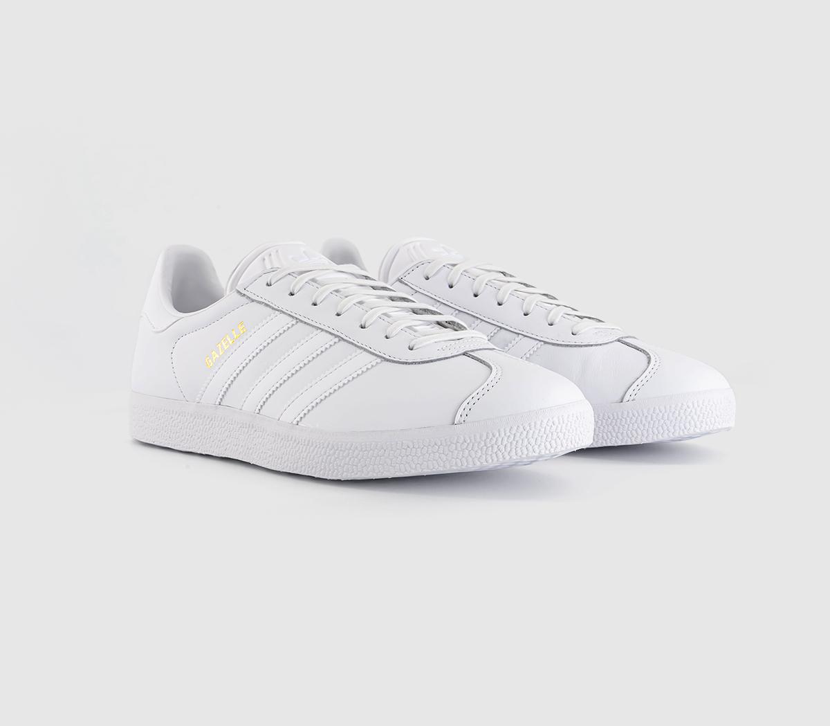 gazelle white trainers